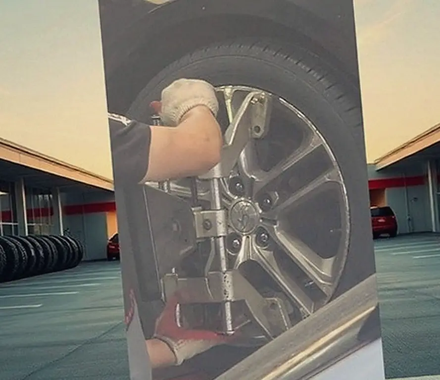 의령 BMW X3 M 넥센타이어렌탈 시공 후